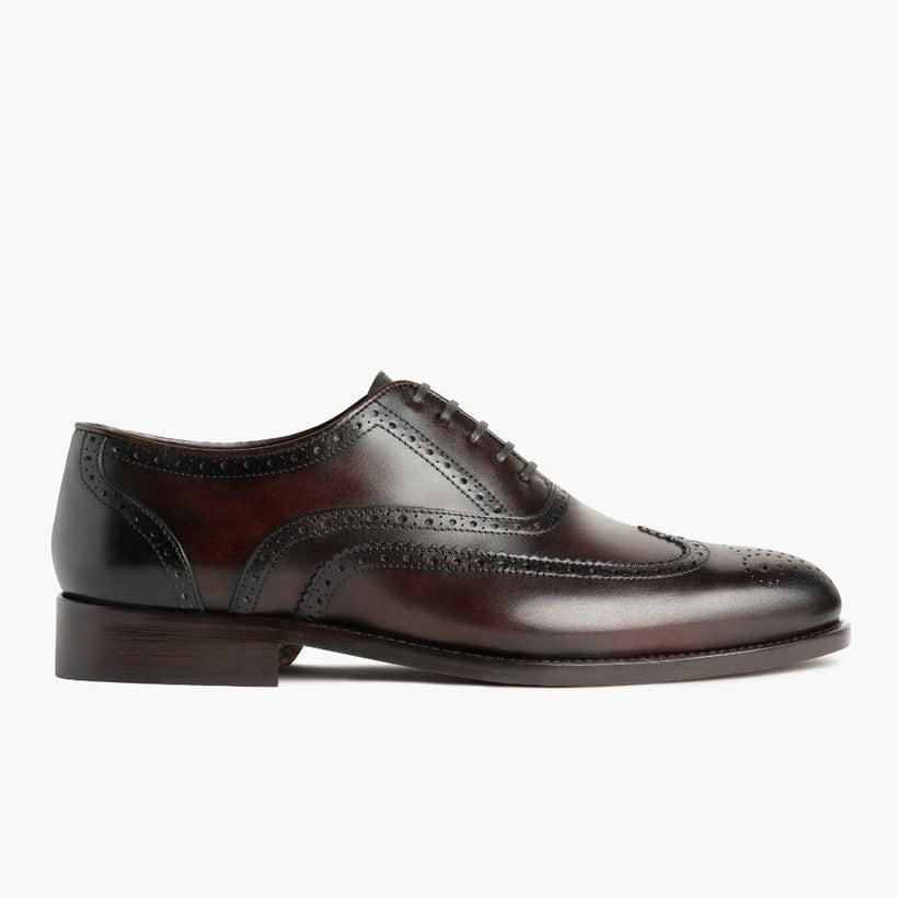 Aviator Chocolate Leather Loafers for Herre