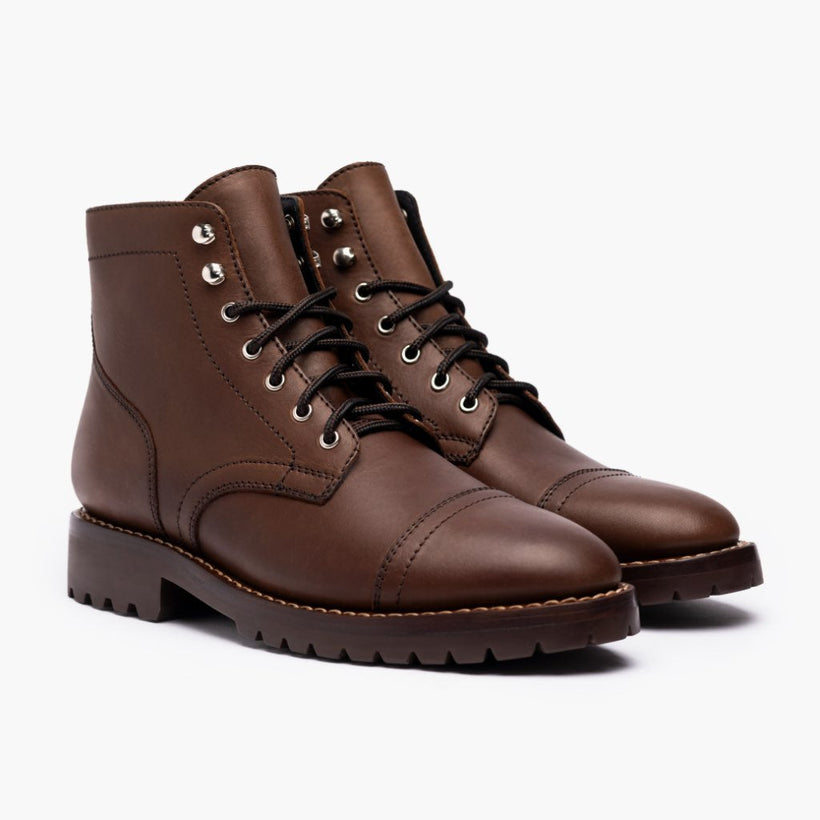 Captain StormKing® Whiskey Leather Boots for Herre