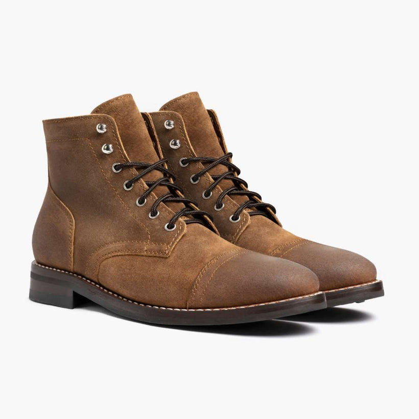 Captain Safari Leather Boots for Herre