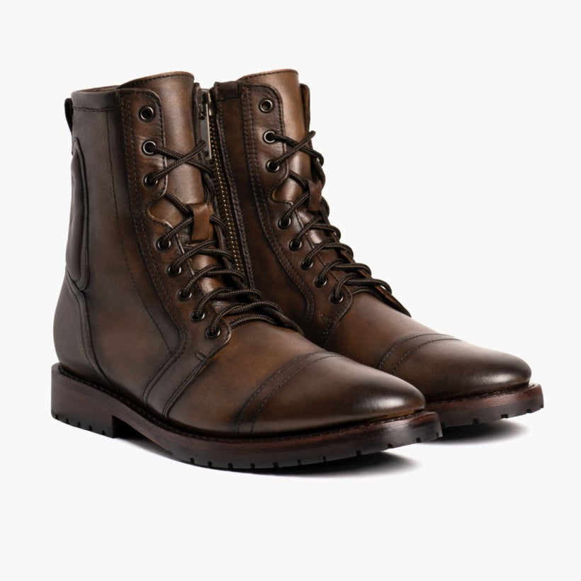Casa Moto Anejo Leather Boots for Herre