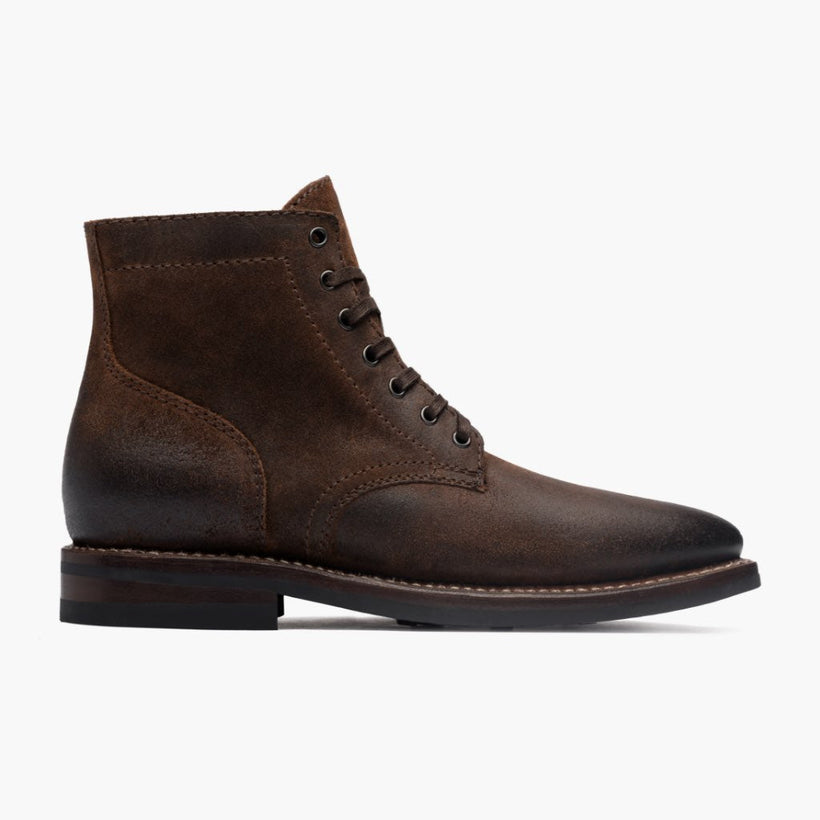 President Mocha Leather Boots for Herre