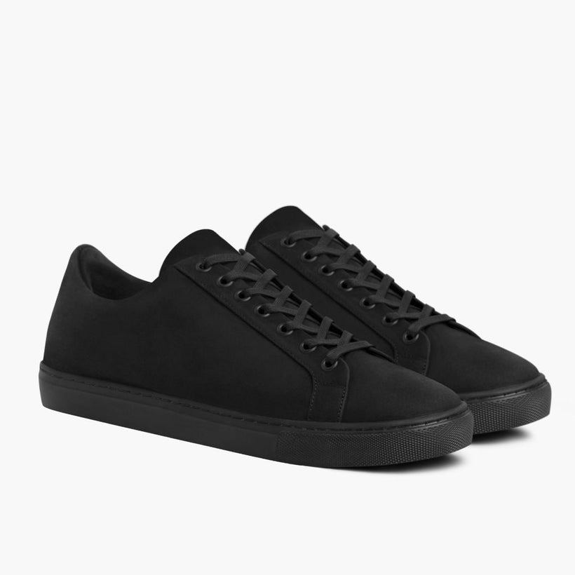 Premier Low Top Svart Matte Leather Sneakers for Herre