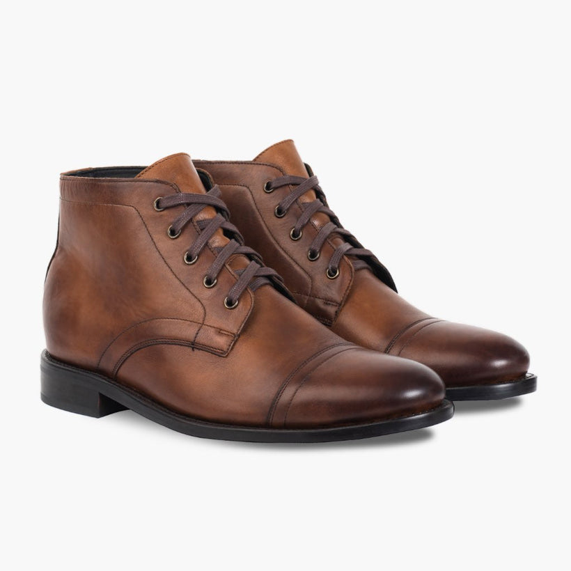 Cadet Walnut Leather Boots for Herre