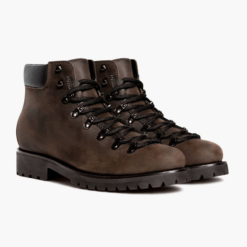 Commander Tobacco Leather Boots for Herre