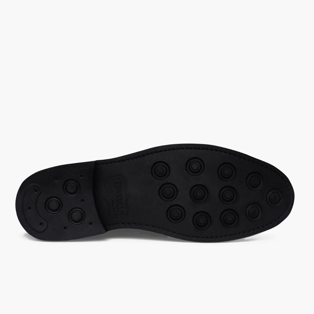 High-Traction Rubber Outsole & Lug Tread Pattern on Captain Canyon Leather Boots