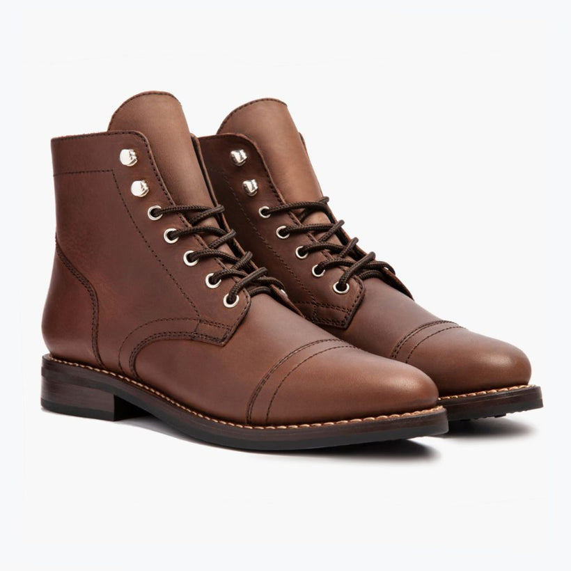 Captain Whiskey Leather Boots for Kvinner