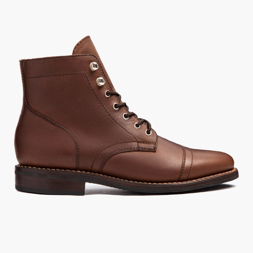 Captain Whiskey Leather Boots for Kvinner