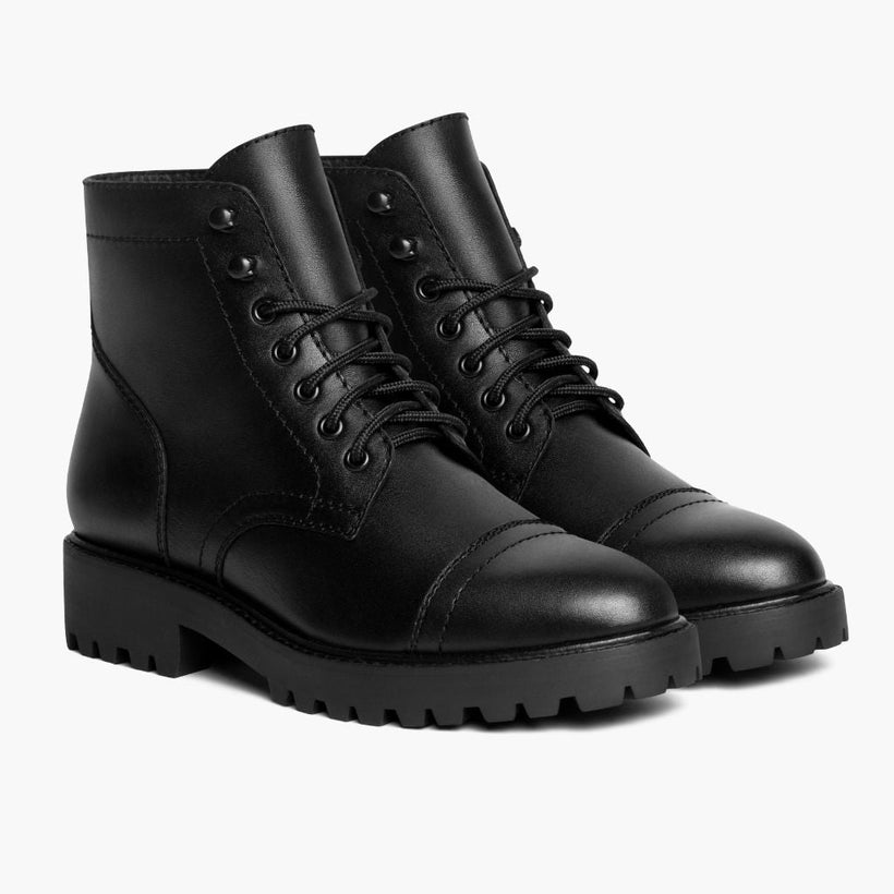 Captain Svart (StormKing® Edition) Leather Boots for Kvinner
