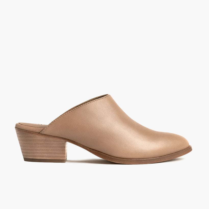 Breeze Milk Coffee Leather Boots for Kvinner