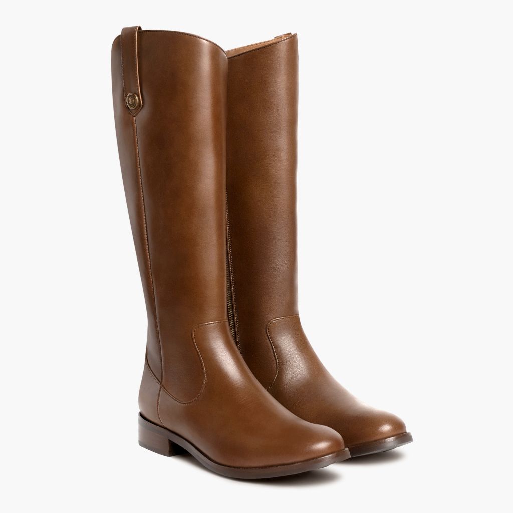 Classic Full-Grain leather Boots - Goodyear Welt Construction & Front Toe Box Detail