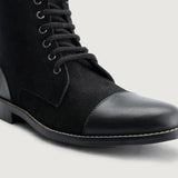Authentic Full-Grain Leather Grain Depth & Pull-Up Patina Texture Detail