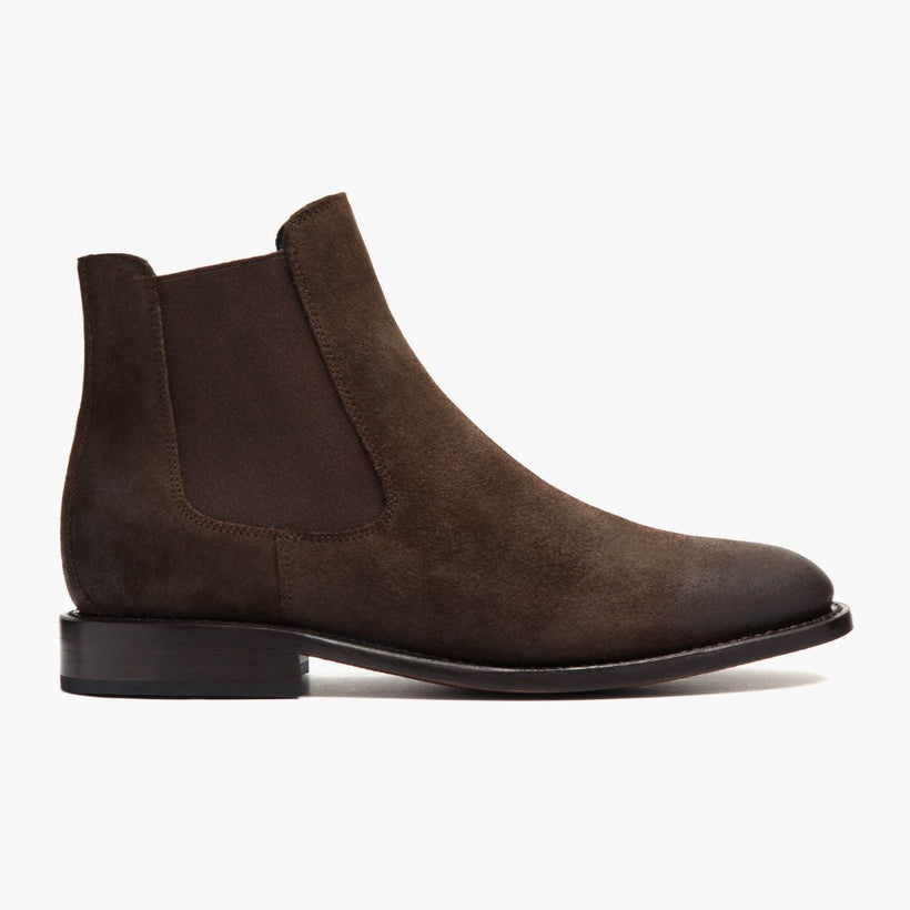 Cavalier Dark Brun Leather Boots for Herre
