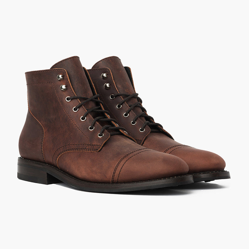 Captain Arizona Adobe Leather Boots for Herre