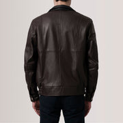 Alfred Bomberjakke i Skinn for Herre – alternate product view 5