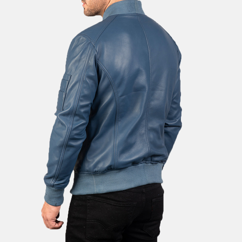 Bomia MA-1 Bomberjakke i Skinn for Herre – alternate product view 5