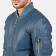 Bomia MA-1 Bomberjakke i Skinn for Herre – alternate product view 6