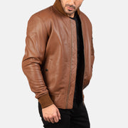 Bomia MA-1 Bomberjakke i Skinn for Herre – alternate product view 4