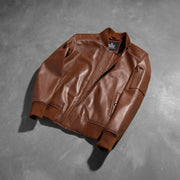 Bomia MA-1 Bomberjakke i Skinn for Herre – alternate product view 7