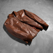 Bomia MA-1 Bomberjakke i Skinn for Herre – alternate product view 8