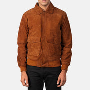 Coffmen Bomberjakke i Skinn for Herre – alternate product view 4