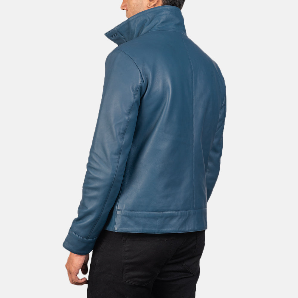 Columbus Bomberjakke i Skinn for Herre – alternate product view 5