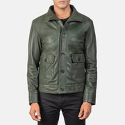 Columbus Bomberjakke i Skinn for Herre – alternate product view 1