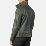 Columbus Bomberjakke i Skinn for Herre – alternate product view 5