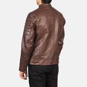 Damian Bikerjakke i Skinn for Herre – alternate product view 5