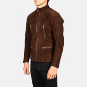 Damian Bikerjakke i Skinn for Herre – alternate product view 2