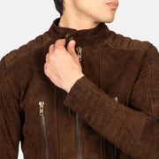 Damian Bikerjakke i Skinn for Herre – alternate product view 6
