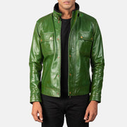 Darren Bikerjakke i Skinn for Herre – alternate product view 1