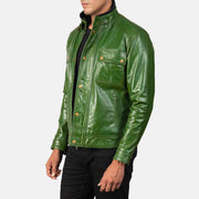 Darren Bikerjakke i Skinn for Herre – alternate product view 2
