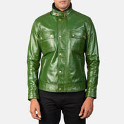 Darren Bikerjakke i Skinn for Herre – alternate product view 3