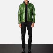 Darren Bikerjakke i Skinn for Herre – alternate product view 4