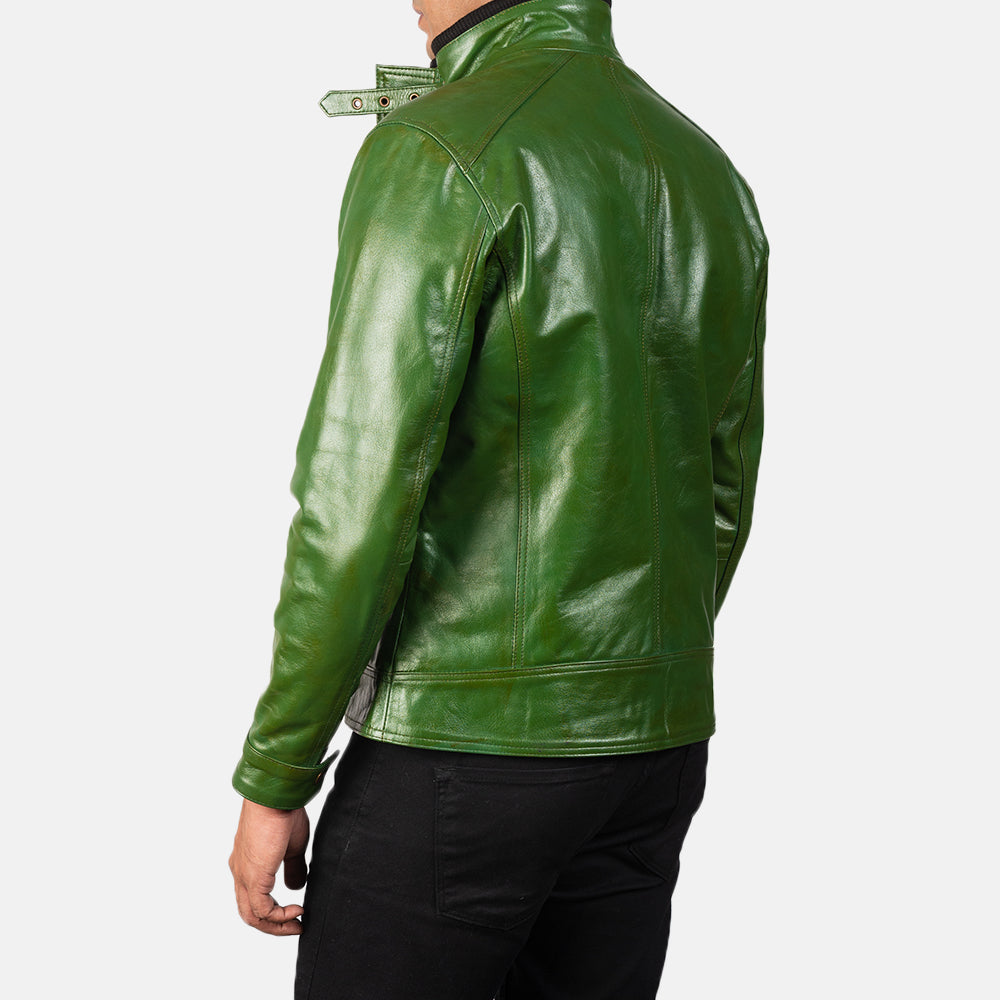 Darren Bikerjakke i Skinn for Herre – alternate product view 5