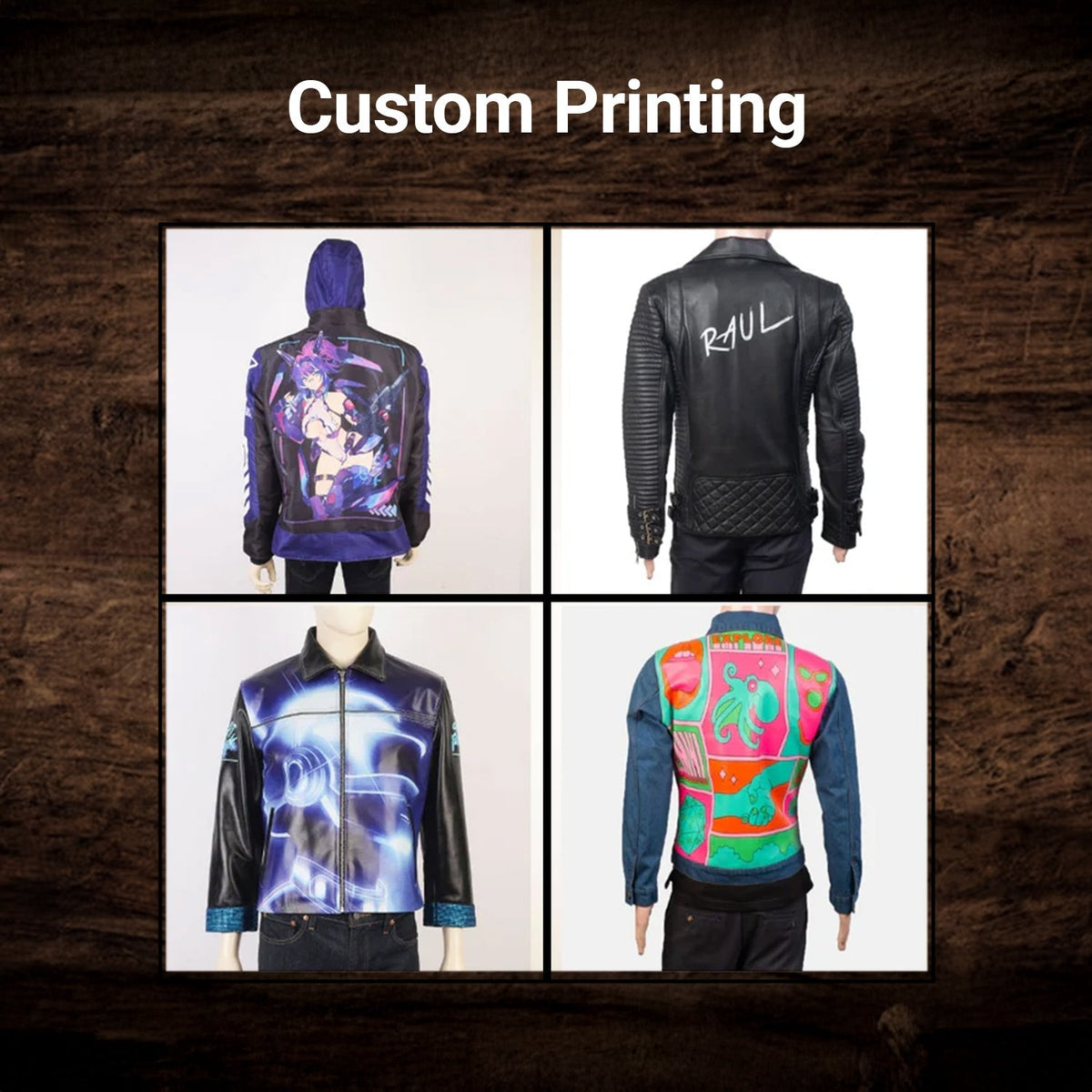 Design Your Own Skinnjakke for Kvinner – alternate product view 9