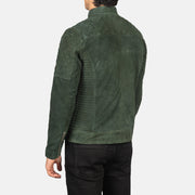 Fernando Quilted Bikerjakke i Skinn for Herre – alternate product view 5
