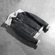 Fiona Hooded Saueskinnjakke for Kvinner – alternate product view 7