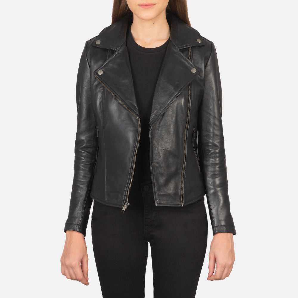 Flashback Bikerjakke i Skinn for Kvinner – alternate product view 2