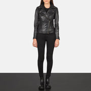 Flashback Bikerjakke i Skinn for Kvinner – alternate product view 3