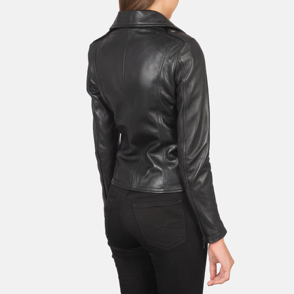 Flashback Bikerjakke i Skinn for Kvinner – alternate product view 5