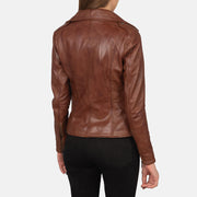 Flashback Bikerjakke i Skinn for Kvinner – alternate product view 5