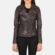 Flashback Bikerjakke i Skinn for Kvinner – alternate product view 1
