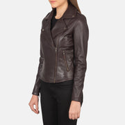 Flashback Bikerjakke i Skinn for Kvinner – alternate product view 2