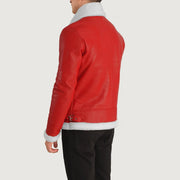 Francis B-3 Svart Bomberjakke i Skinn for Herre – alternate product view 5