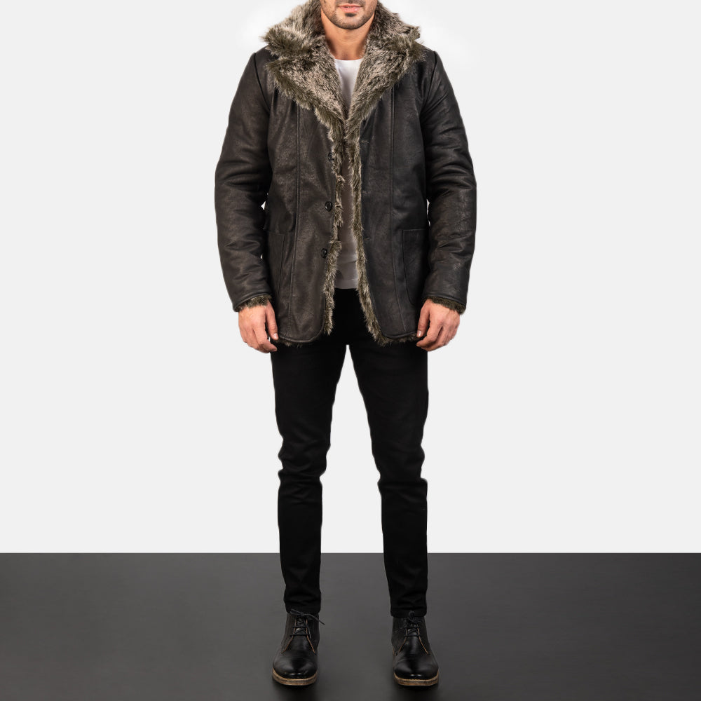 Furlong Skinnkåpe Beige Skinnkåpe for Herre – alternate product view 3