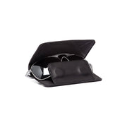 Glasses Case Maplewood for Kvinner in Classic 100% Full-Grain Leather - Front Profile View &amp; Tailored Silhouette | Buy Online