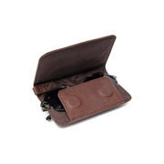 Brown Glasses Case Maplewood for Kvinner, front view