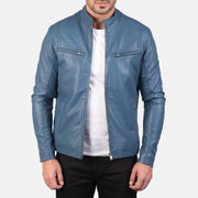 Ionic Bikerjakke i Skinn for Herre – alternate product view 1
