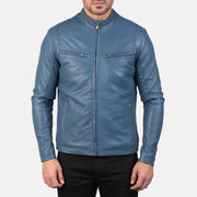 Ionic Bikerjakke i Skinn for Herre – alternate product view 4